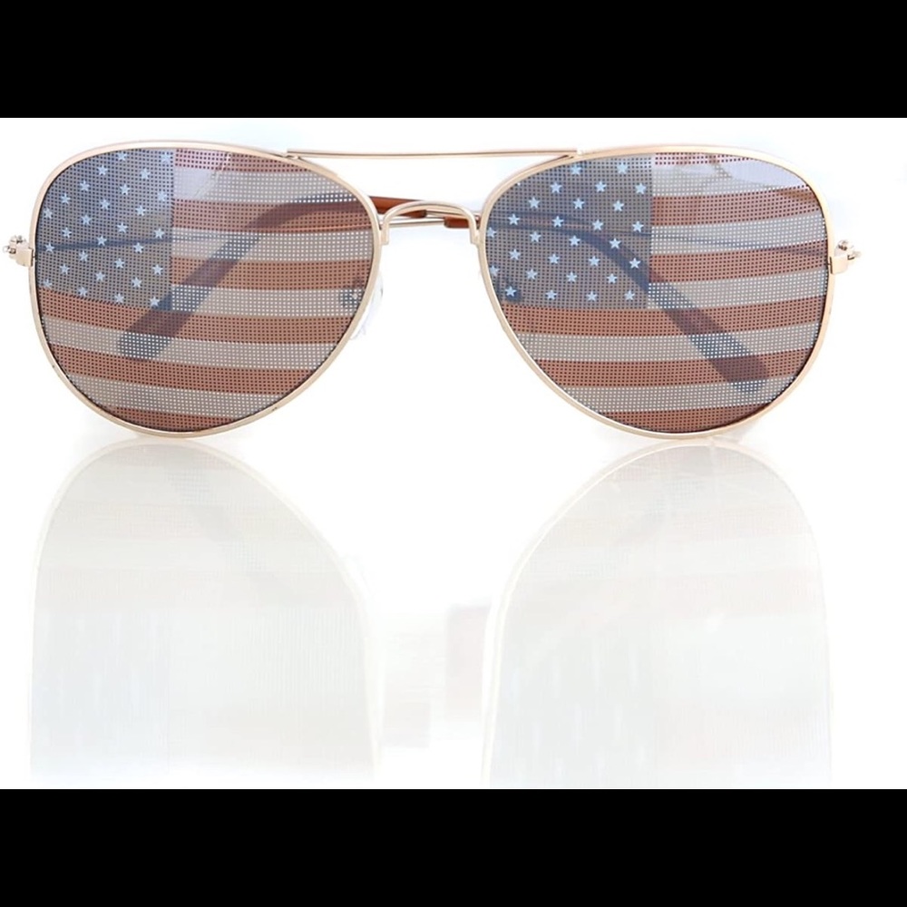 USA American Flag Sunglasses- Perfect July 4th 😎